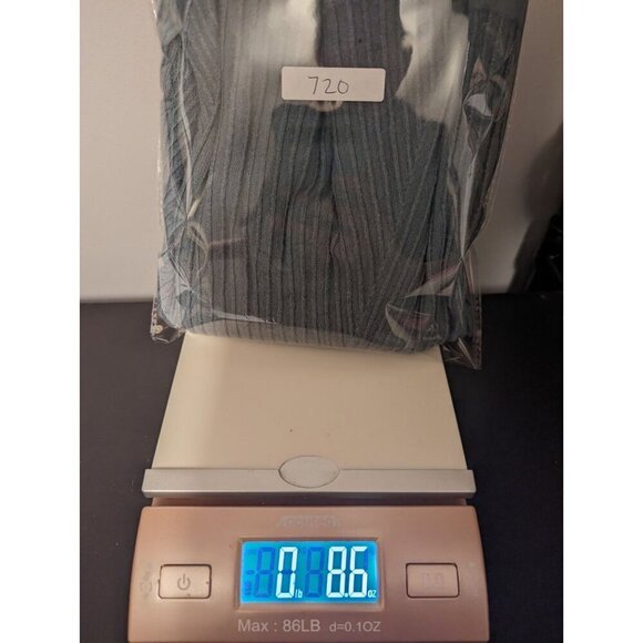 Vila Milano Womens Gray Wool Blend Ribbed Knit,Pullover Sz Small - Picture 11 of 11